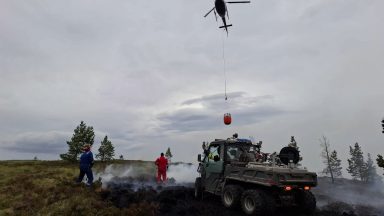 More than 70 firefighters still battling Cairngorms wildfire eleven days on