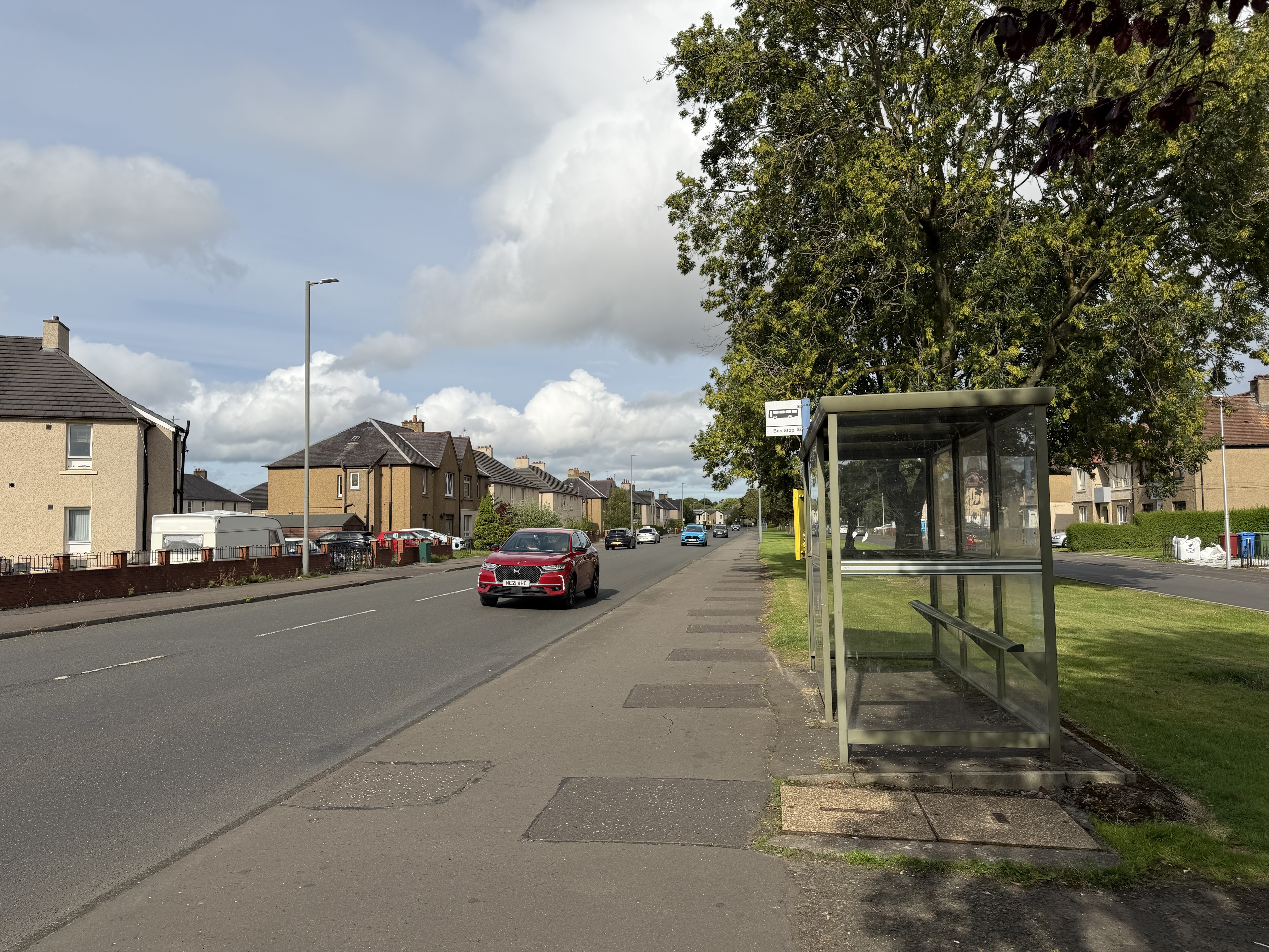 The pedestrian was pronounced dead at the scene