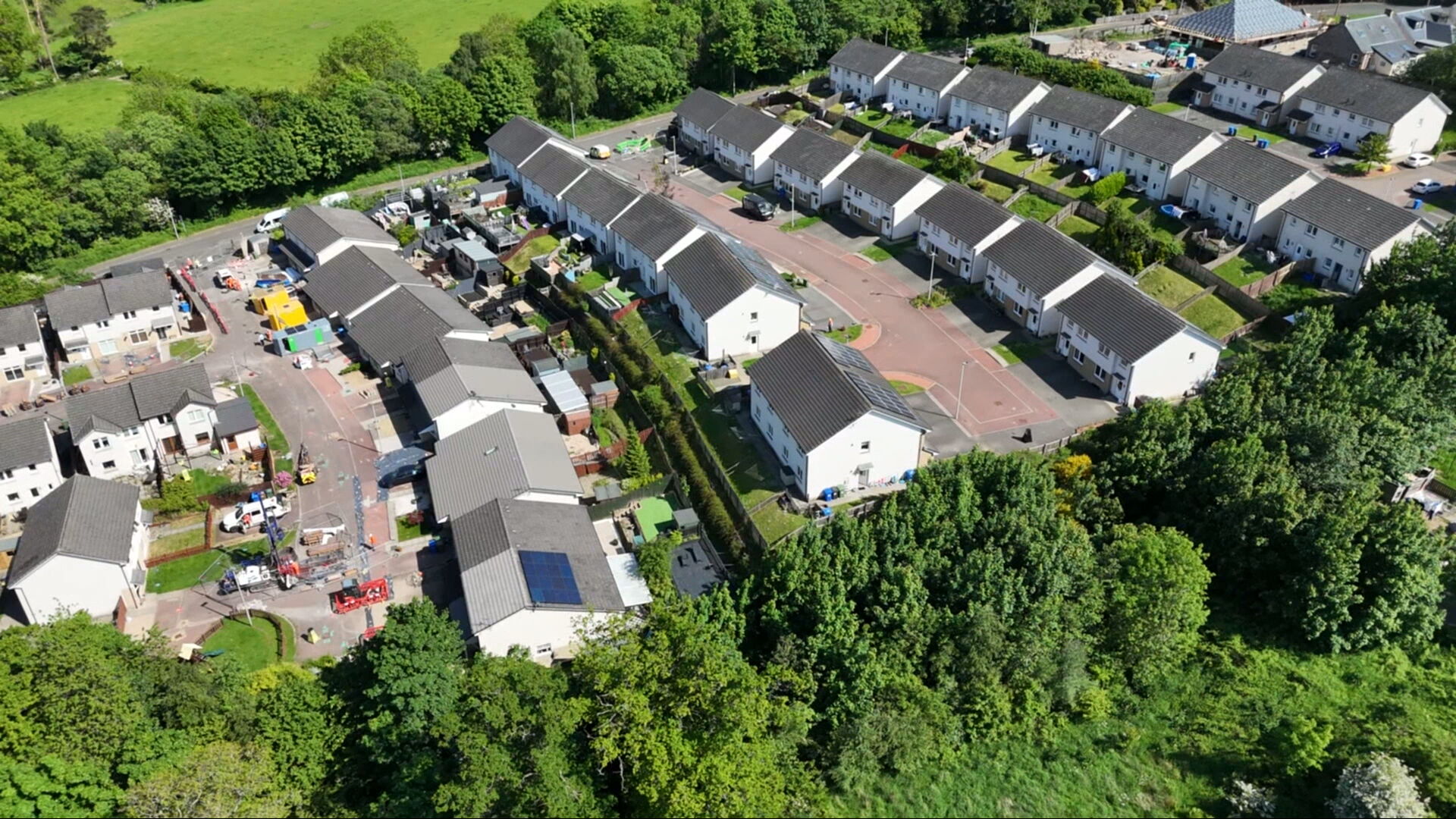 97 households have been evacuated from Coalsnaughton since ground movements were detected earlier this year.