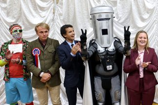 Farage wins in Clacton as police contest ‘credible threat’ claim at count