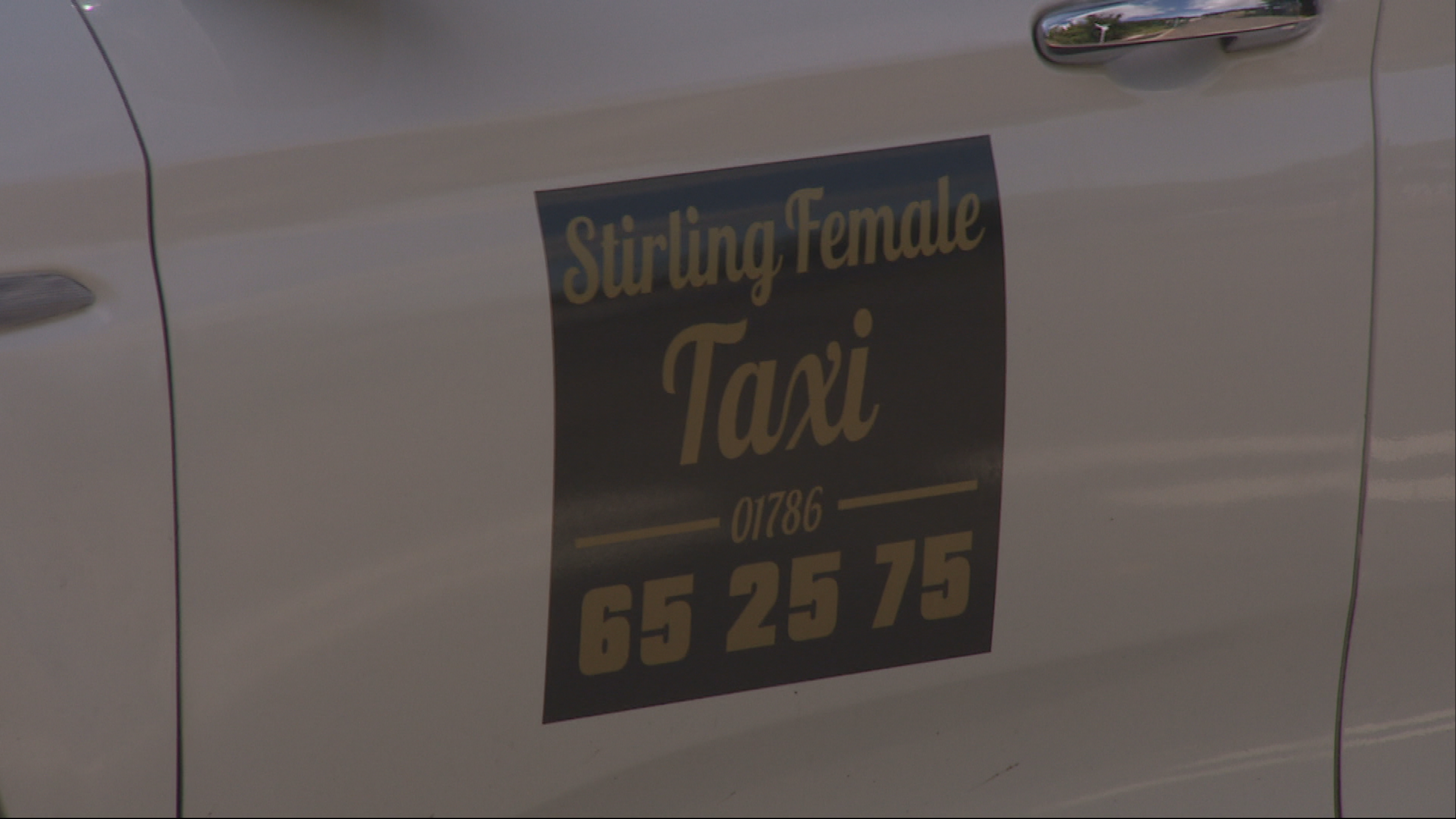 Dawn runs a women-only taxi service in Stirling