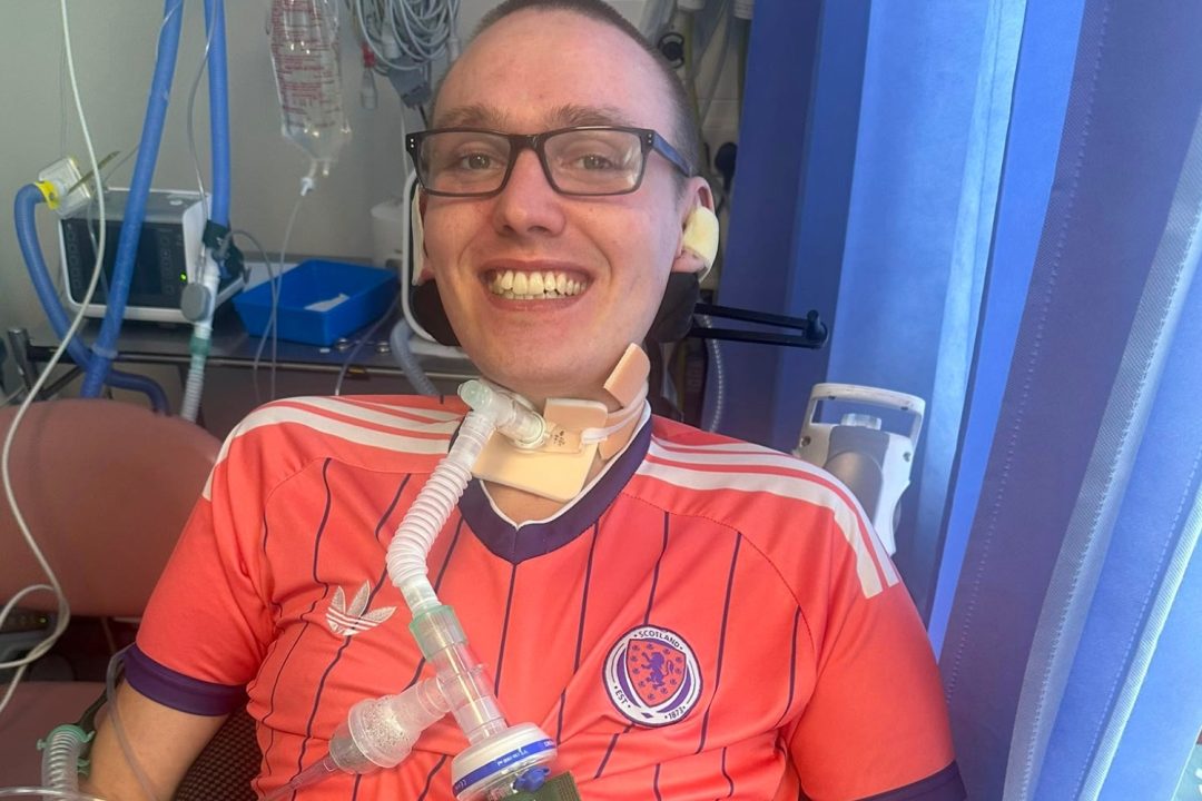 Dundee man paralysed in crash inspired by Superman star Christopher Reeve