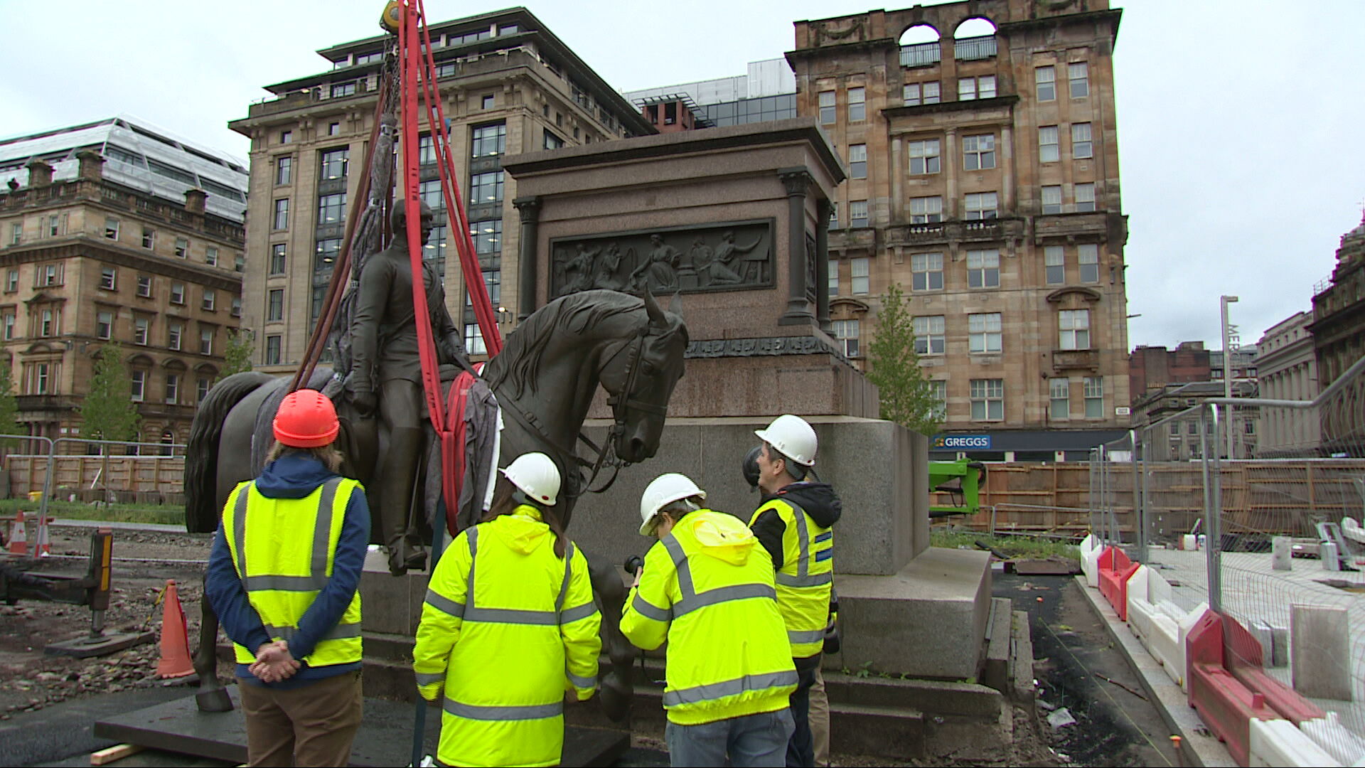 A total of 11 statues are due to return to the square