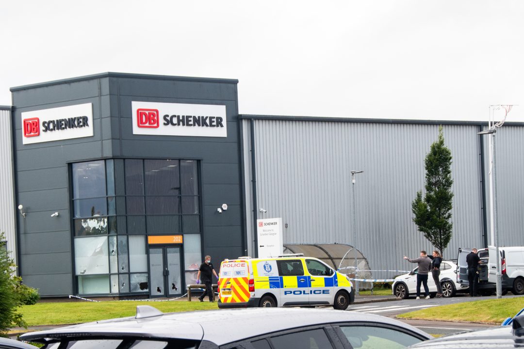 Logistics firm’s premises vandalised over ‘Israel links’