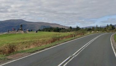 Motorcyclist in hospital with ‘life-threatening injuries’ after crash with lorry near Commando Memorial