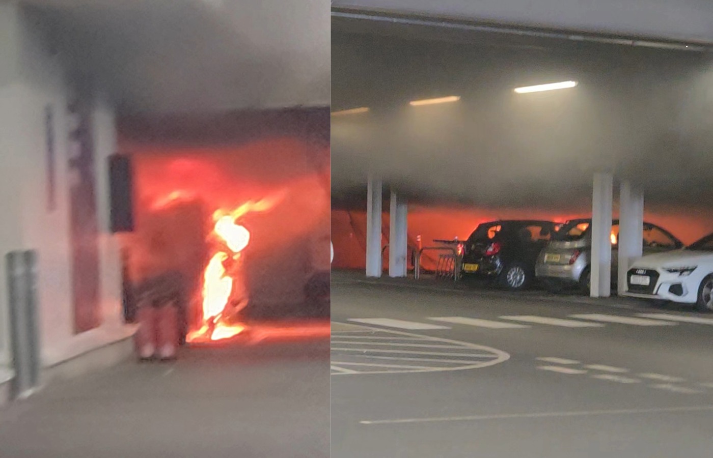 Emergency services remain on the scene