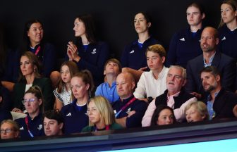 George, Charlotte and Louis join Kate and William at Commonwealth Games