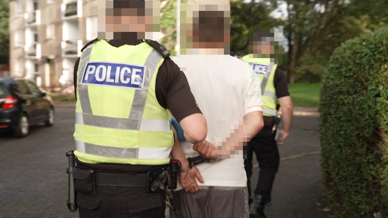 Police raid more homes in Celtic title disorder crackdown as arrests hit 47