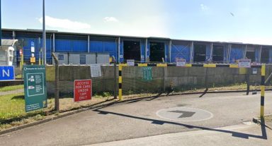 Residents told to keep windows and doors closed following fire at recycling centre in Glasgow