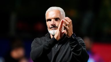 Jim Goodwin back in dugout after health scare to see Dundee Utd beat St Mirren