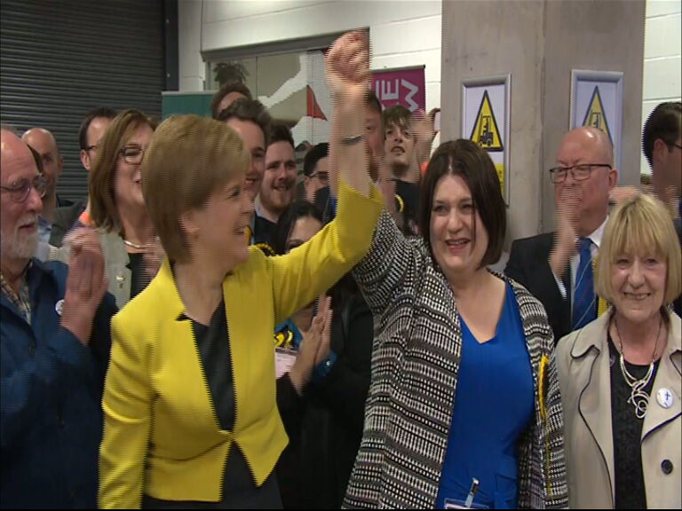 Aitken led the SNP to victory in Glasgow in the 2017 local elections