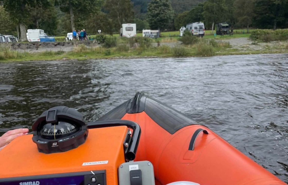 Unconscious man rescued from Loch Lomond after falling and hitting rock