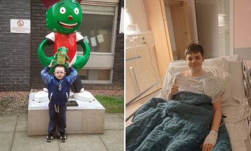 Scots boy receives organ transplant 13 years after being diagnosed with chronic kidney disease at age three