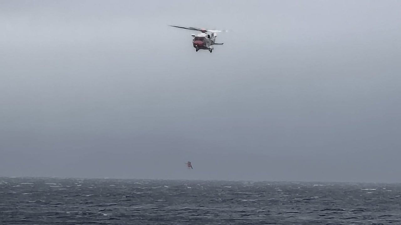 Sailor rescued by coastguard teams after falling into sea off Lochranza