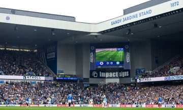 Police officer assaulted as four arrests made during Old Firm game at Ibrox