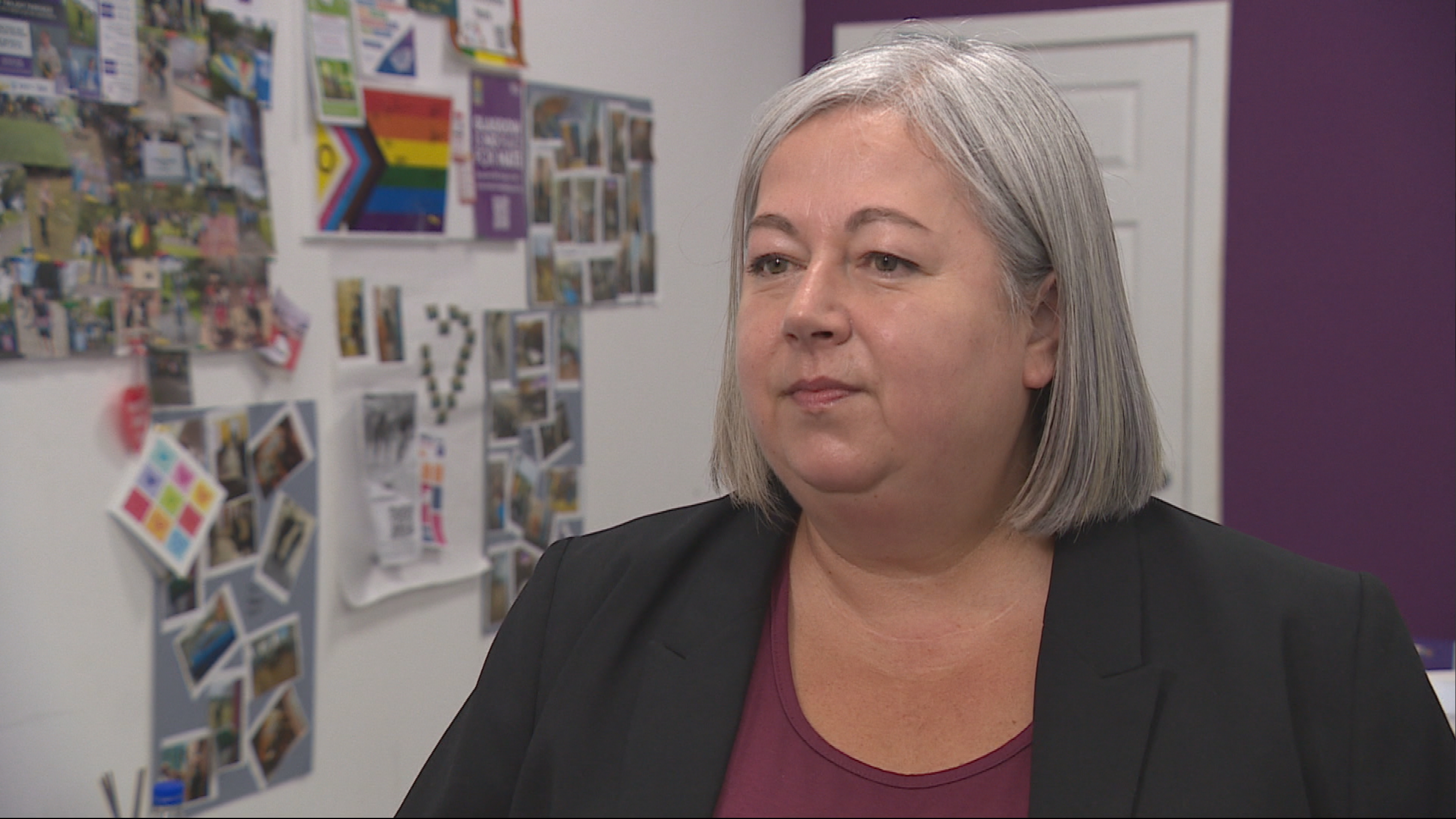 Community safety minister Kirsten Oswald