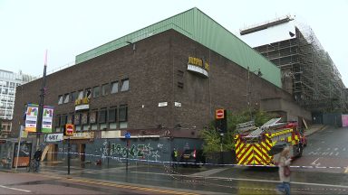 Glasgow’s Sauchiehall Street early morning building blaze being treated as deliberate