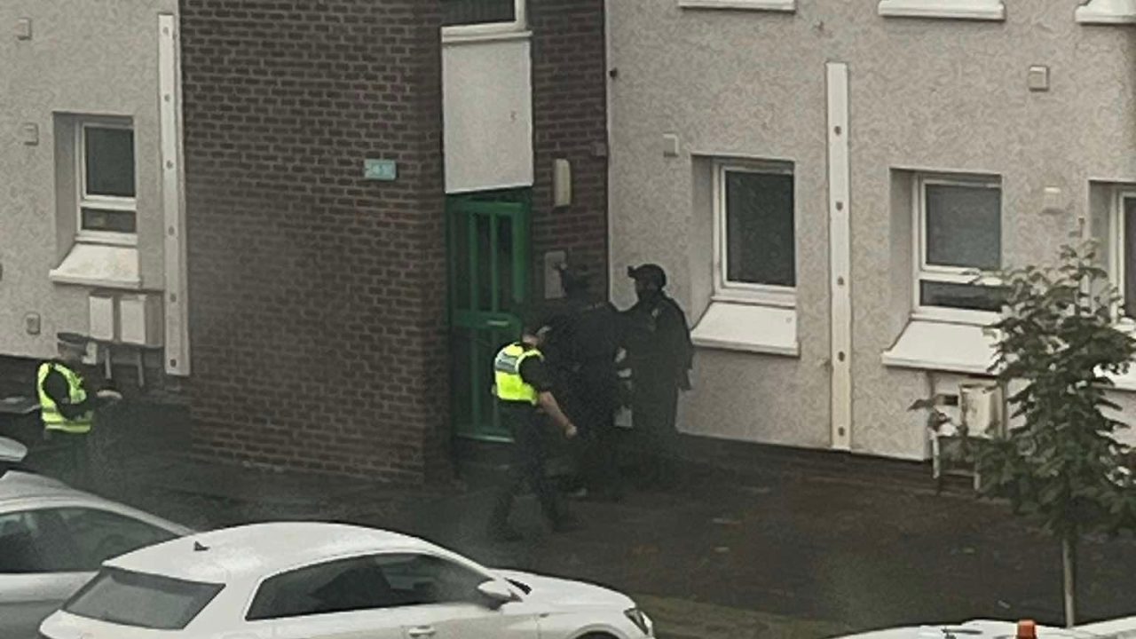 Armed officers called to Fife home after reports of man with firearm