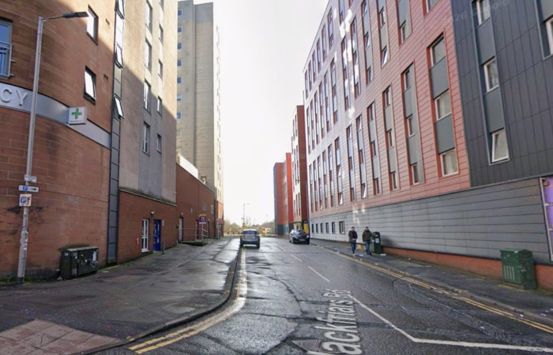 Road closed and man in hospital following early morning attack