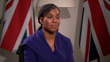 Kemi Badenoch says the Union is ‘not safe’ in Labour’s hands