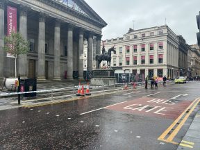 Man in hospital after attack involving group of men near Duke of Wellington statue in Glasgow